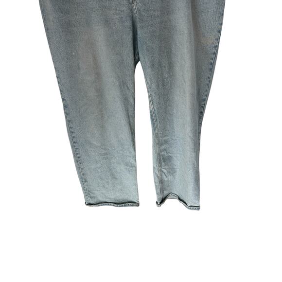 Abercrombie & Fitch Curve Love High Rise The '90s Relaxed Straight Jean Size 16 - Picture 4 of 10